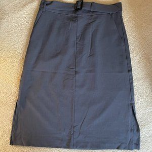 NWT Banana Republic Gray A-line skirt